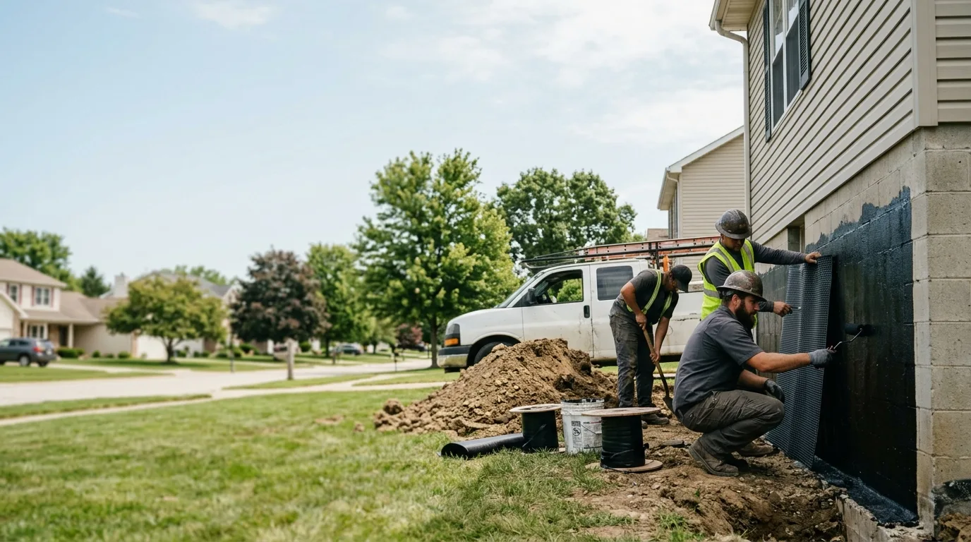 Basement Waterproofing in Dorsey, IL near me